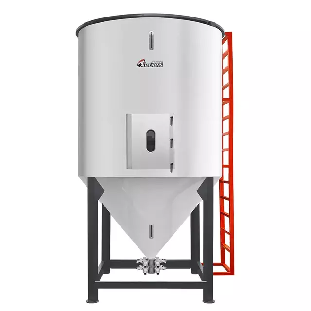 Silo de almacenamiento redondo grande